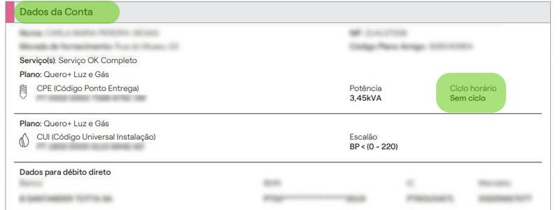 saber se tem tarifa simples ou bi-horária Endesa
